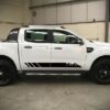 Decal Sticker Graphic Side Stripe Kit Ford Ranger T6 2011-2017