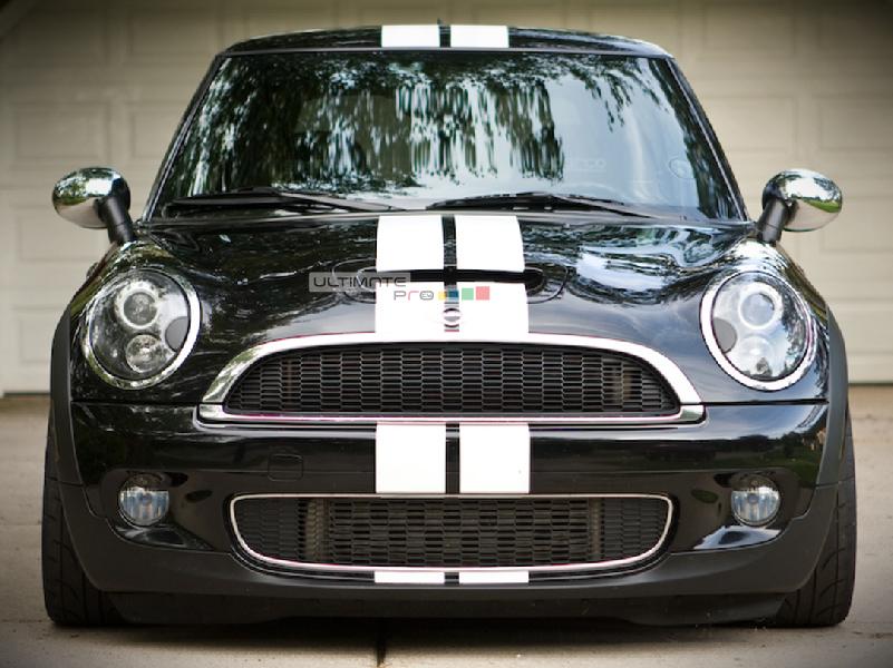 Decal Sticker Vinyl Body Racing Stripe Kit Compatible with Mini Cooper ...