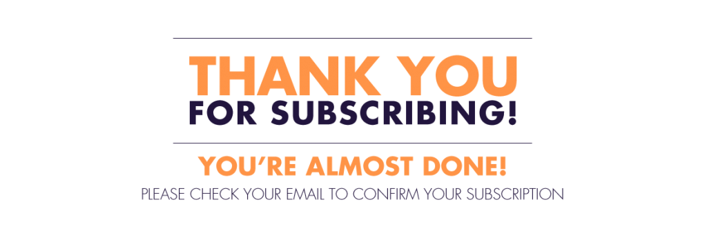 Thank You For Subscribing - ultimateprocy