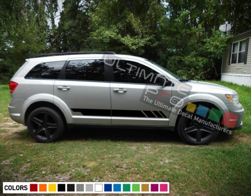 Decal Door Vinyl Stripe Kit For Dodge Journey 2009 - Present