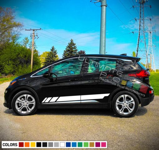 Stripes vinyl design for Chevrolet Bolt decal 2015 - Present