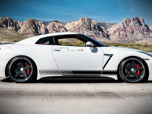 Decal Sticker Vinyl Side Racing Stripes Nissan GT-R R35 2007-2016