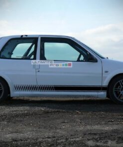 Decal Sticker Vinyl Side Racing Stripes Peugeot 106 Rallye XN,XL,XR,XT,XS and GTi