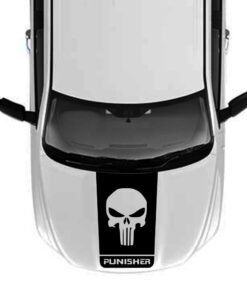 Hood Punisher Decal Sticker Vinyl For Dodge Ram 2009 - Present