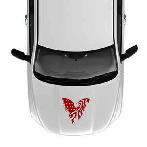 Hood USA Eagle 1 Decal Sticker Vinyl For Dodge Ram 2009 - Present