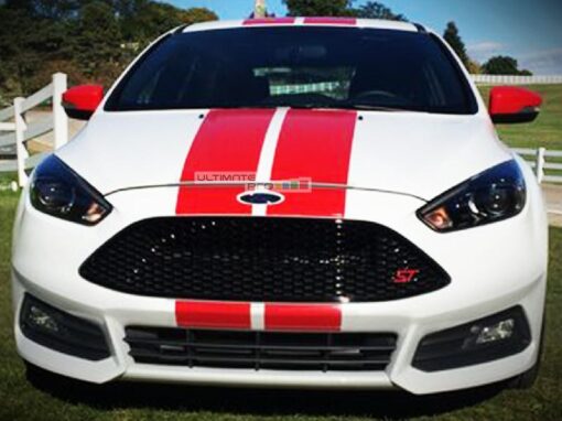 Decal Sticker Graphic Front to Back Stripe Kit Ford Focus ST RS 3rd Generation