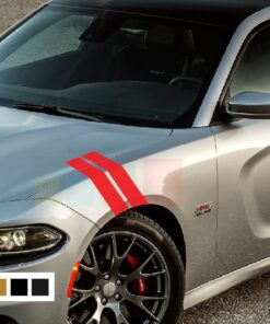 Side Fender Stripes Decal Vinyl For Dodge Charger 2011 - Present