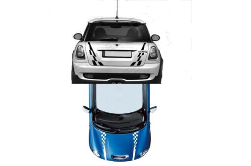 Kit Decal Sticker Graphic Compatible with Mini Cooper 2000-Present