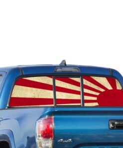 Japan Sun Perforated for Toyota Tacoma decal 2009 - Present