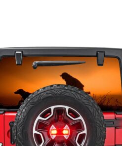 Hunting Perforated for Jeep Wrangler JL, JK decal 2007 - Present