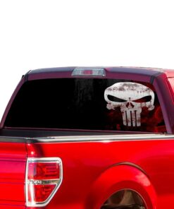 Ford F150 Perforated Decals Fish Rear Window Compatible with F150