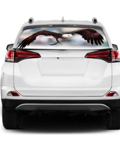 Eagle 2 Rear Window Perforated for Toyota RAV4 decal 2013 - Present