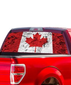 Canada Flag Perforated for Ford F150 Decal 2015 - Present