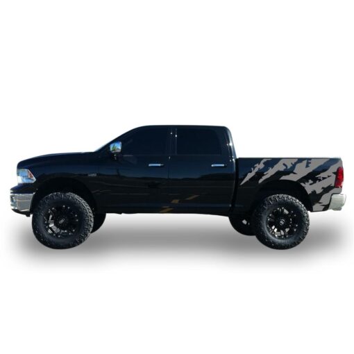 Bed Kit Decal Graphic Vinyl For Dodge Ram 2009 - Present