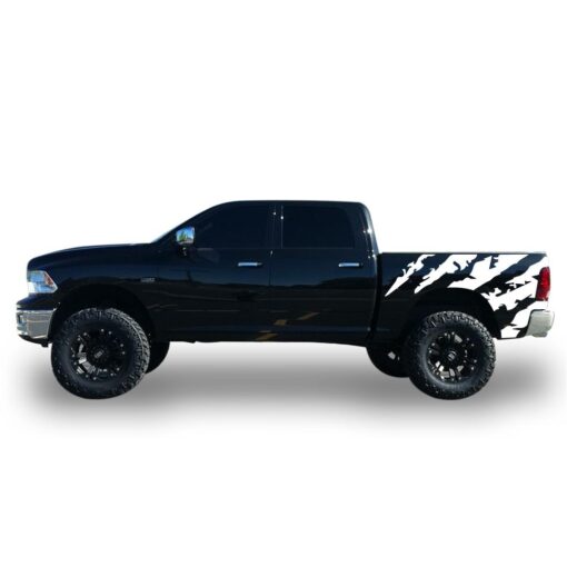 Bed Kit Decal Graphic Vinyl For Dodge Ram 2009 - Present