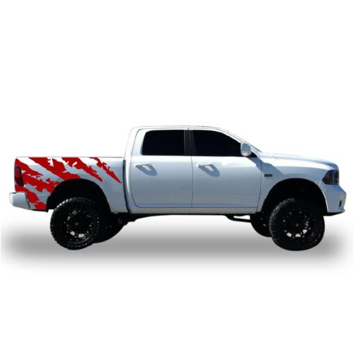 Bed Kit Decal Graphic Vinyl For Dodge Ram 2009 - Present