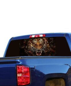 Tiger Perforated for Chevrolet Silverado decal 2015 - Present
