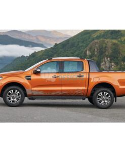 Decal Design For Ford Ranger Double Cab 2011 - Present Gray