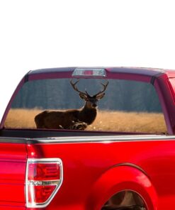 Deer Animal Perforated for Ford F150 decal 2015 - Present