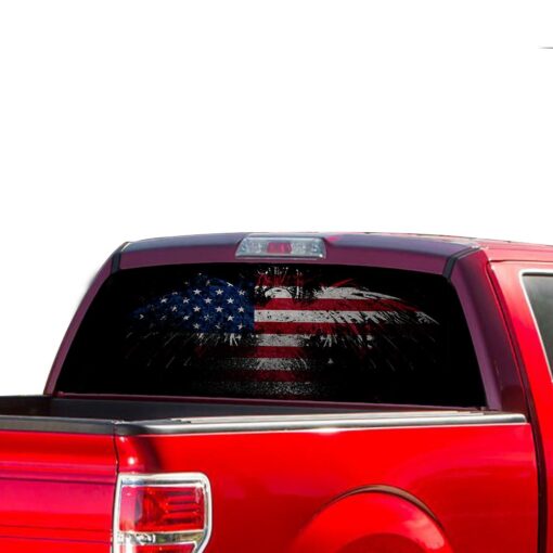 USA Eagle Perforated for Ford F150 Decal 2015 - Present