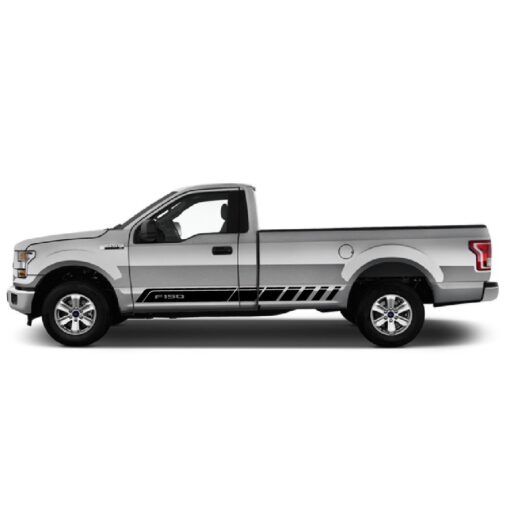 Decal Stripes F150 2 Door XL 8 Foot Bed 2019