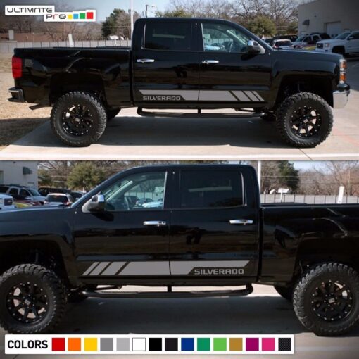 Decal sticker stripes kit For Chevrolet Silverado