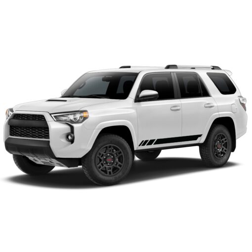 Door Side Decal Sticker Vinyl Side Stripe Kit Compatible with Toyota 4Runner 2009-Present