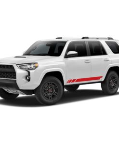 Door Side Decal Sticker Vinyl Side Stripe Kit Compatible with Toyota 4Runner 2009-Present