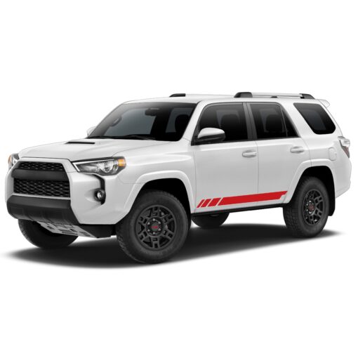 Door Side Decal Sticker Vinyl Side Stripe Kit Compatible with Toyota 4Runner 2009-Present