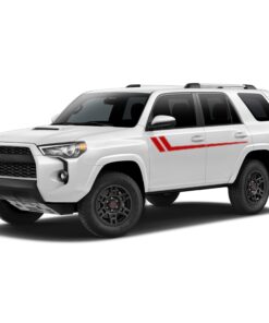 Decal Hockey Sticker Vinyl Side Stripe Kit Compatible with Toyota 4Runner 2009-Present