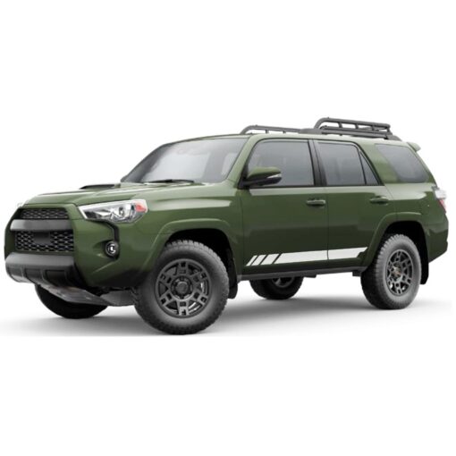 Door Side Decal Sticker Vinyl Side Stripe Kit Compatible with Toyota 4Runner 2009-Present