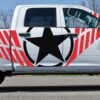 Side Door Big Star Decal Sticker Graphic Dodge Ram 2009 - Present